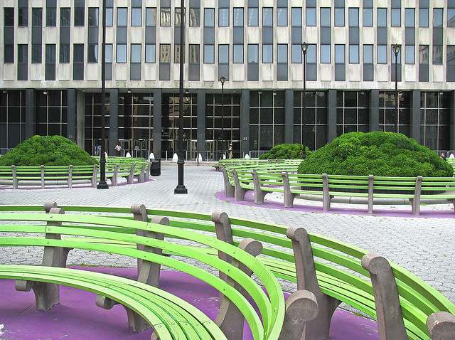 Convention Center Plaza Martha Schwartz współcześni architekci krajobrazu