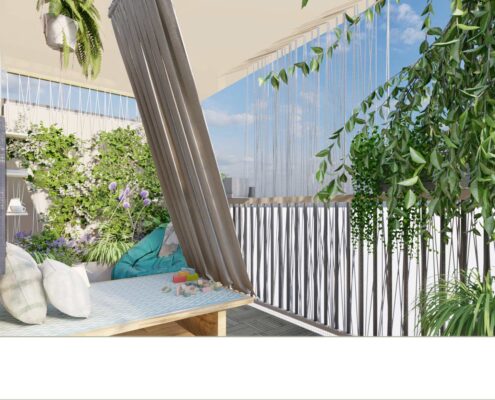 Projekt balkonu dla dzieci